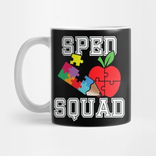 SPED Squad Special Education Teacher Gift SPED Squad Mug